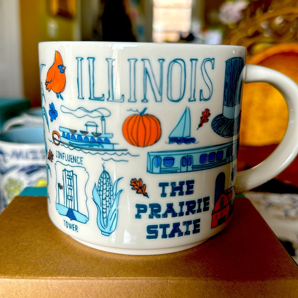 Illinois Starbucks Been there series mug NWT in a box. Firm price